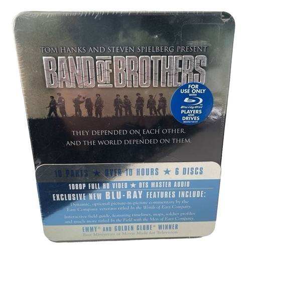 Band of Brothers 6 Blu-Ray Discs new in Wrap 10 hours of play. - Picture 4 of 7